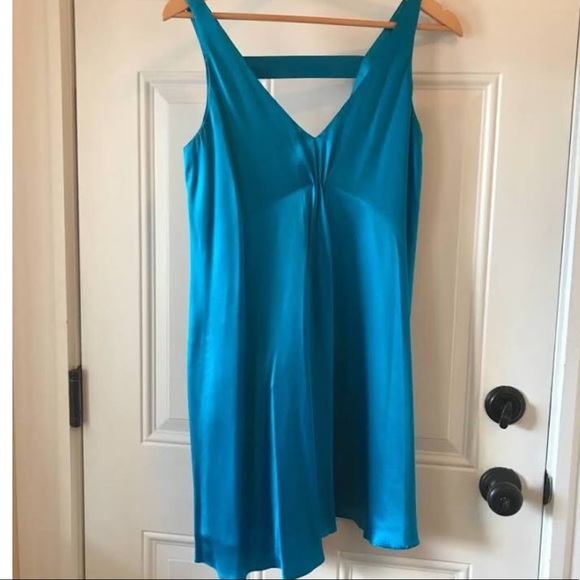 Laundry by Design Dresses & Skirts - Blue silk cocktail dress